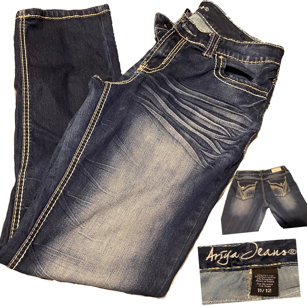 Dark Faded Ariya Jeans